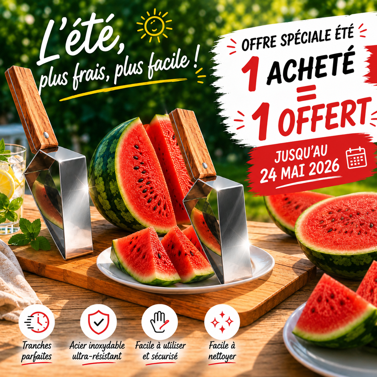 La trancheuse à pastèque