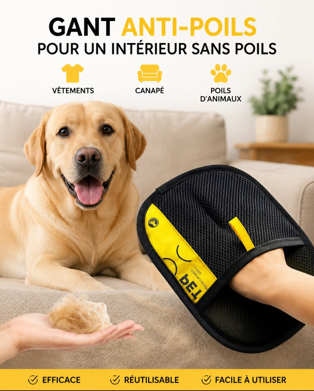 Gant antipoils-LAB